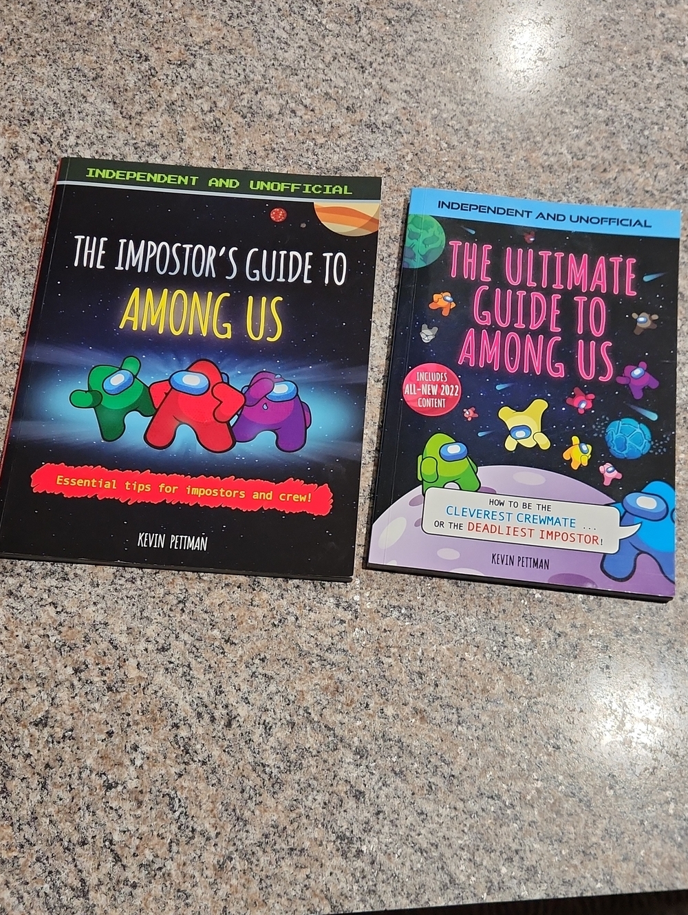 Among Us Kids Book Set – The Impostor’s & Ultimate Guide by Kevin Pettman